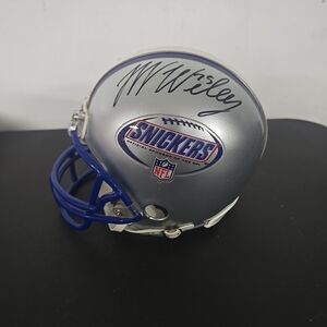 NFL Silver and Blue Mini Helmet